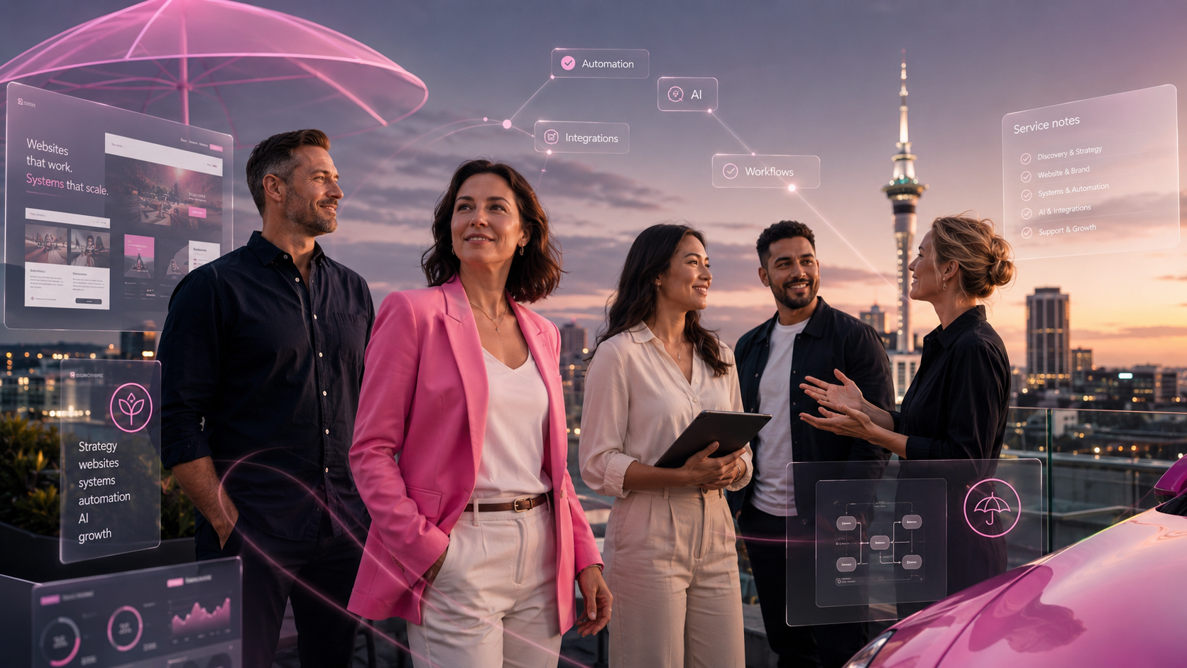 Digital Systems, AI & Web Experience | NZ & Pacific